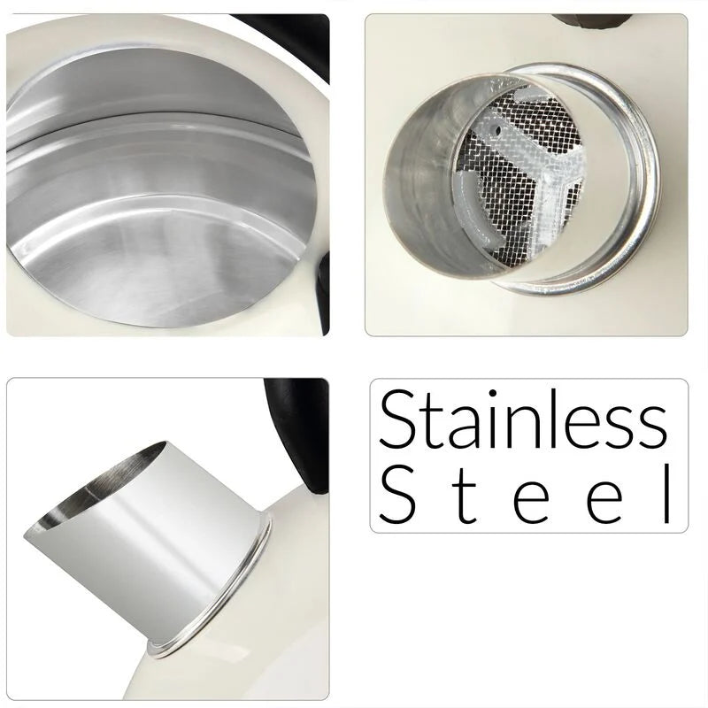 Electric Retro Kettle 1.8L, 2200 W Boil Dry Protection