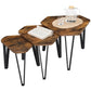 VASAGLE Nesting Coffee Table, Set of 3 End Tables