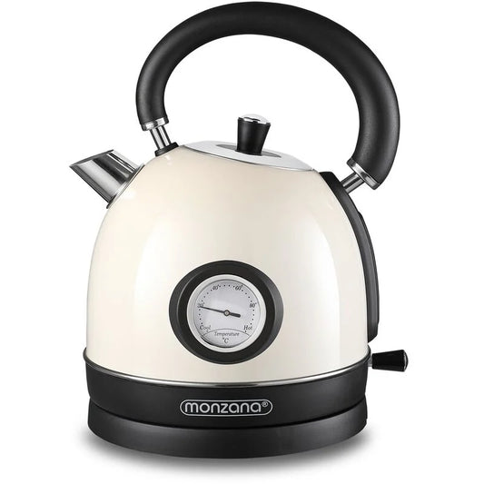 Electric Retro Kettle 1.8L, 2200 W Boil Dry Protection